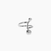 Justine Clenquet Bague Mindy argent