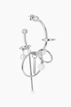 Justine Clenquet Boucle d’oreille Carl perle