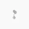 Justine Clenquet Boucle d'oreille Mindy argent