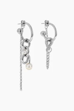 Justine Clenquet Boucles d’oreilles Abel perle