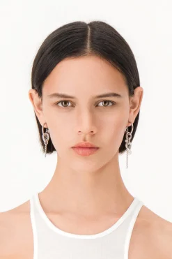 Justine Clenquet Boucles d’oreilles Abel perle