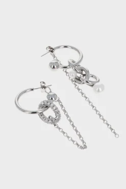 Justine Clenquet Boucles d’oreilles Abel perle