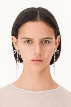 Justine Clenquet Boucles d’oreilles Bow