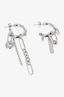 Justine Clenquet Boucles d'oreilles Iris cristal