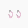 Justine Clenquet Boucles d’oreilles Sam rose