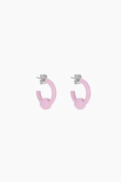Justine Clenquet Boucles d’oreilles Sam rose