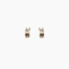 Justine Clenquet Boucles d'oreilles Sarah or