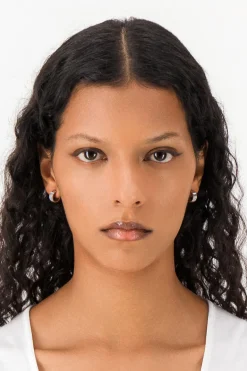 Justine Clenquet Boucles d'oreilles Sarah or
