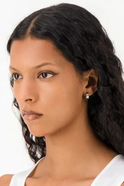 Justine Clenquet Boucles d'oreilles Sarah or