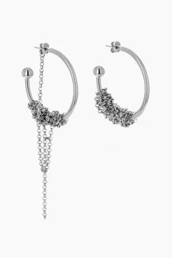 Justine Clenquet Boucles d'oreilles Vera grandes