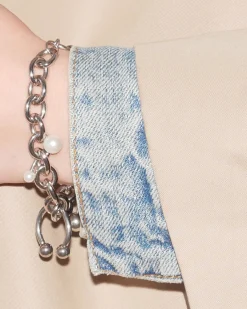 Justine Clenquet Bracelet Holly perle