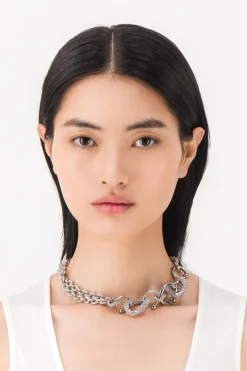 Justine Clenquet Choker Dolly cristal