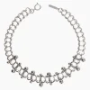 Justine Clenquet Choker Mindy argent