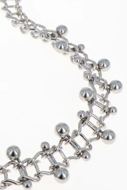 Justine Clenquet Choker Mindy argent