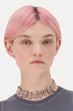 Justine Clenquet Choker Mindy cristal