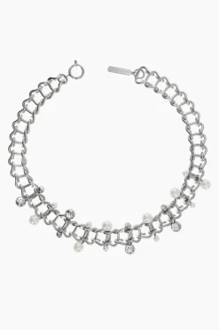 Justine Clenquet Choker Mindy perle