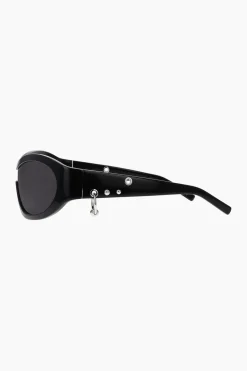 Justine Clenquet Lunettes de soleil Jenny noir