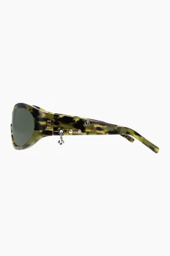 Justine Clenquet Lunettes de soleil Jenny camo