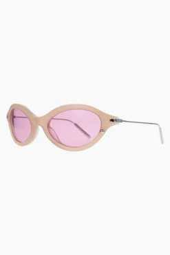 Justine Clenquet Lunettes de soleil Neve beige