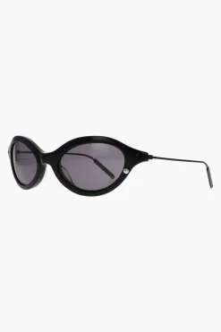 Justine Clenquet Lunettes de soleil Neve noir